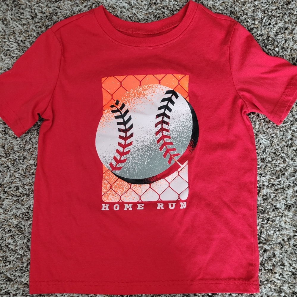 Boys size 7 Baseball graphic tee